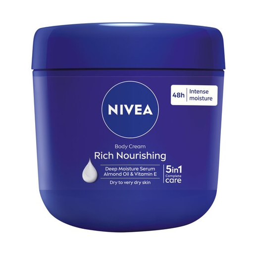 NIVEA BODY CREAM RICH NOURISHING ALMOND OIL 400 ML