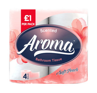 Aroma 4pk Toilet Rolls £1.0