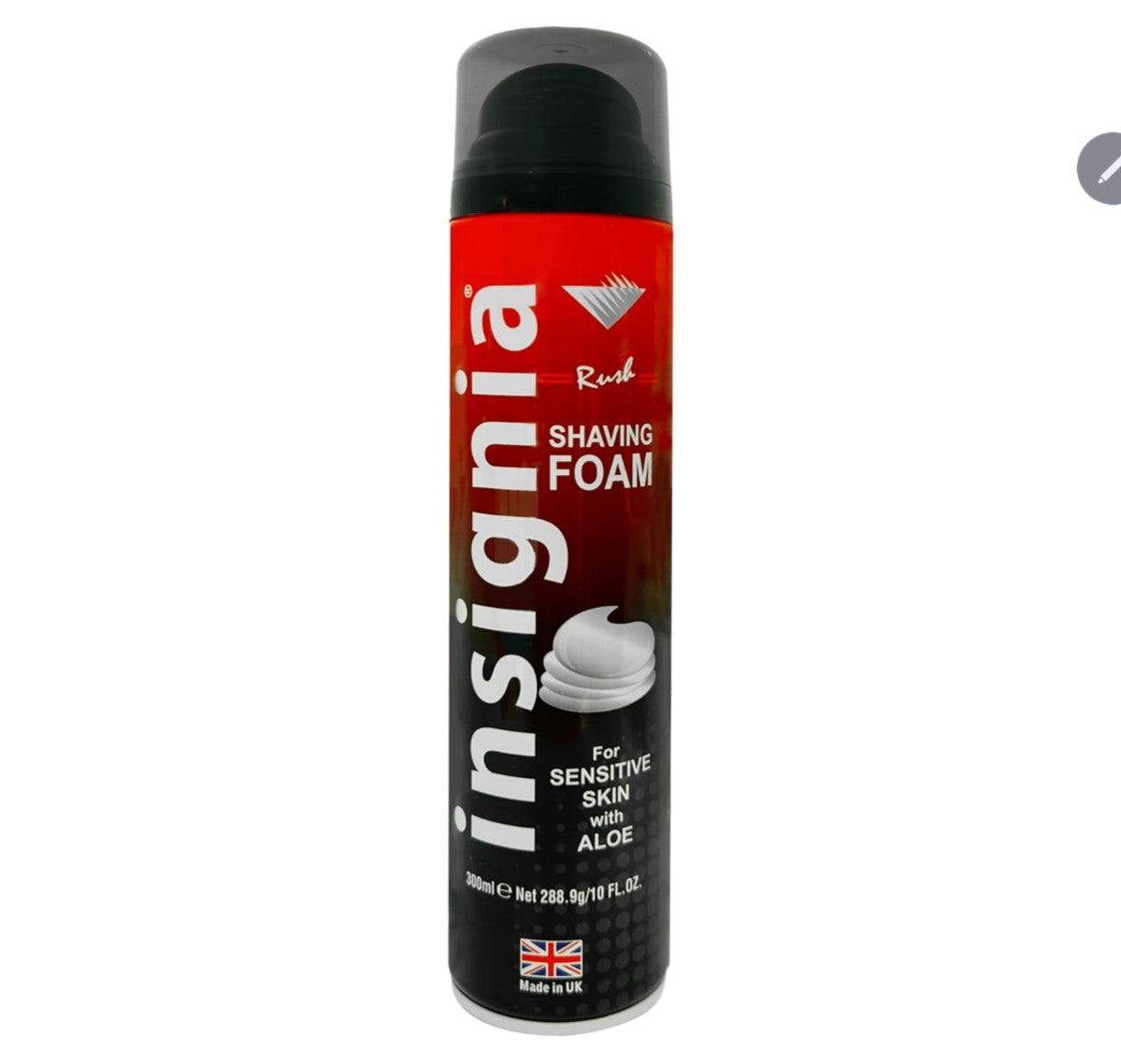 Insignia Rush Shaving Foam, For Sensitive Skin With Aloe, 400ml