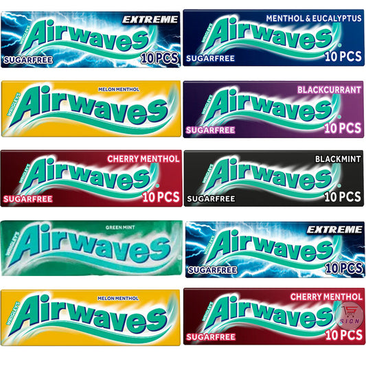 Wrigleys Sugar free Chewing gum Random Mixed 10 Packs Perfect Treat