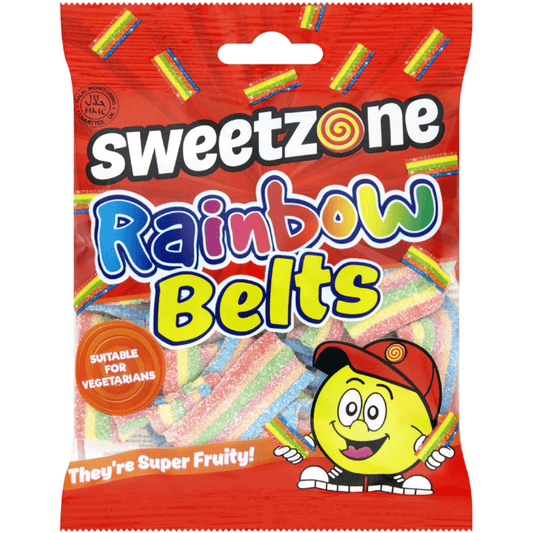 Sweetzone Rainbow Belts 90g