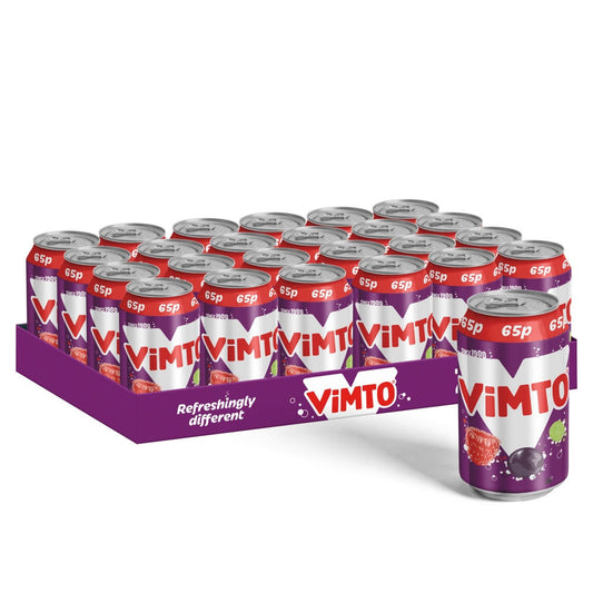 Vimto Original Fizzy Drink - 330ml (Case of 24)